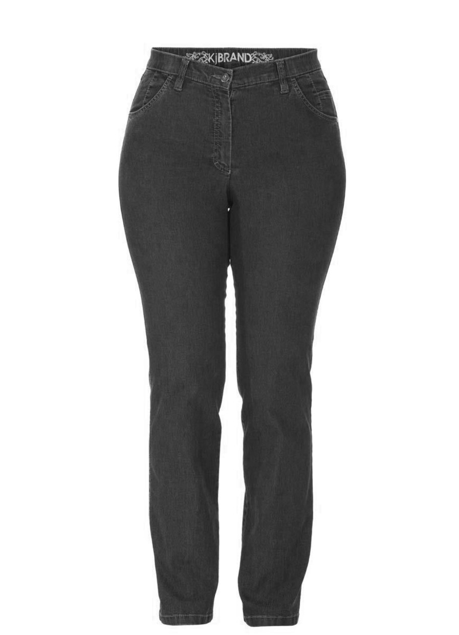 Kjmaatjemeer Basics Broeken | maatjemeer Kjbrand Betty. Prachtige Jeans Met Superstretch. Zwart