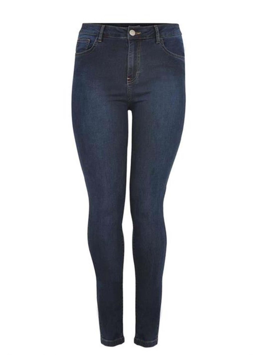 Yoek Basics | Yoek Yoek Jeans 5P Skinny B5517 Dark Indigo