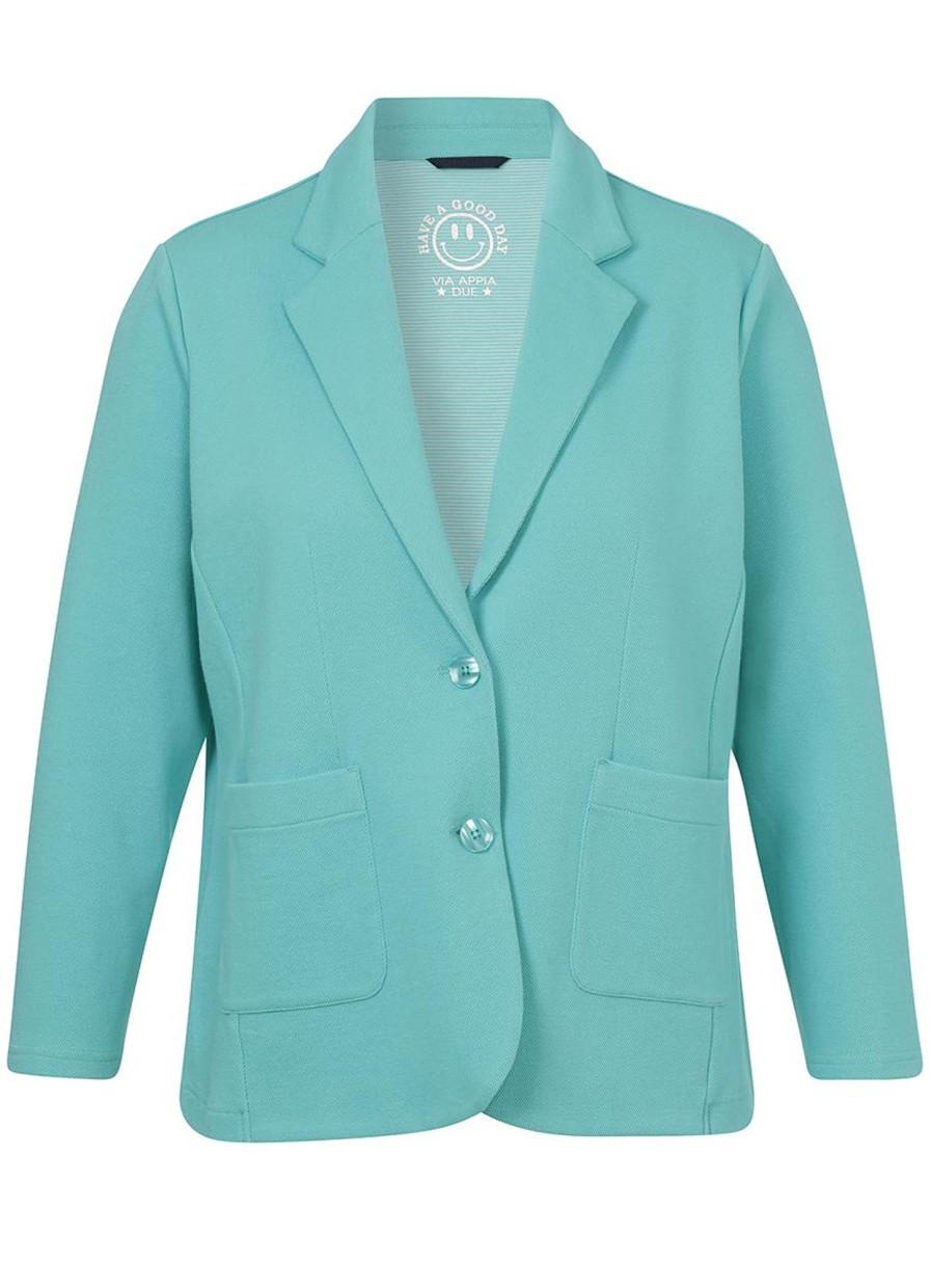 Blazers | Via Appia Due Via Appia Due Blazer 2411787 - 570950 Aqua