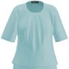 Shirts En Tops | Frank Walder Frank Walder Shirt 714404 - 000613 Blue Lagoon