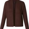 Truien En Vesten | Yesta Yesta Vest Noralie A003974 - Chocolate Brown