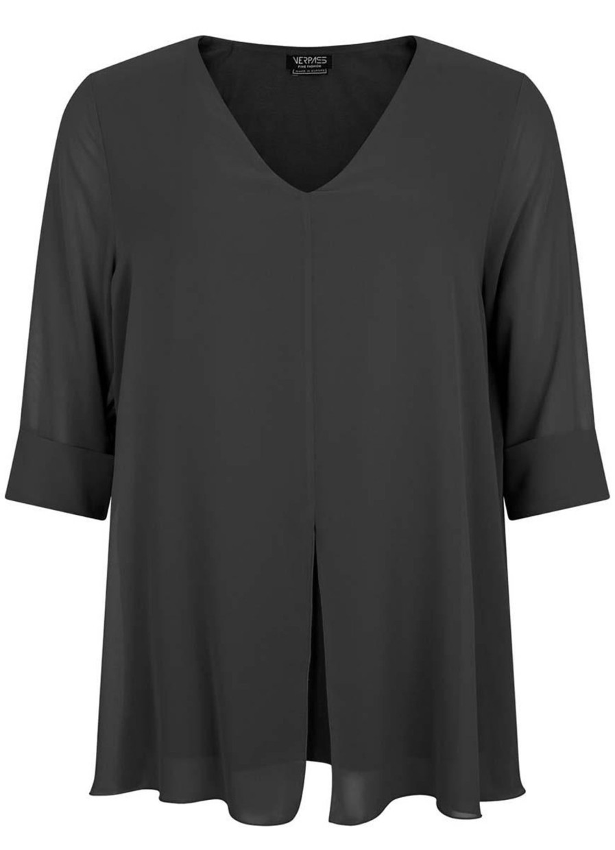 Blouses En Tunieken | Verpass Verpass Blouse 3052-09 Zwart