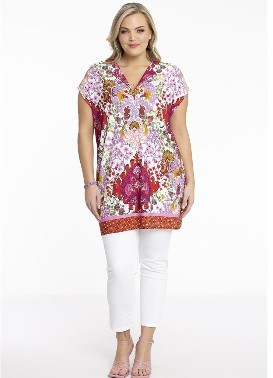 Blouses En Tunieken | Yoek Yoek Tuniek Wide Rocco 184128 - 260 Rocco