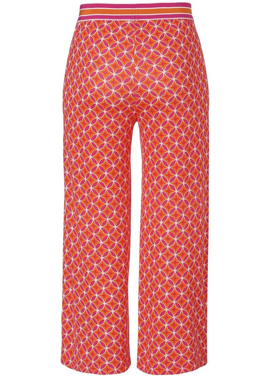 Broeken En Jeans | Via Appia Due Via Appia Due Broek 2412784 - 650372 Fuchsia Mandarin