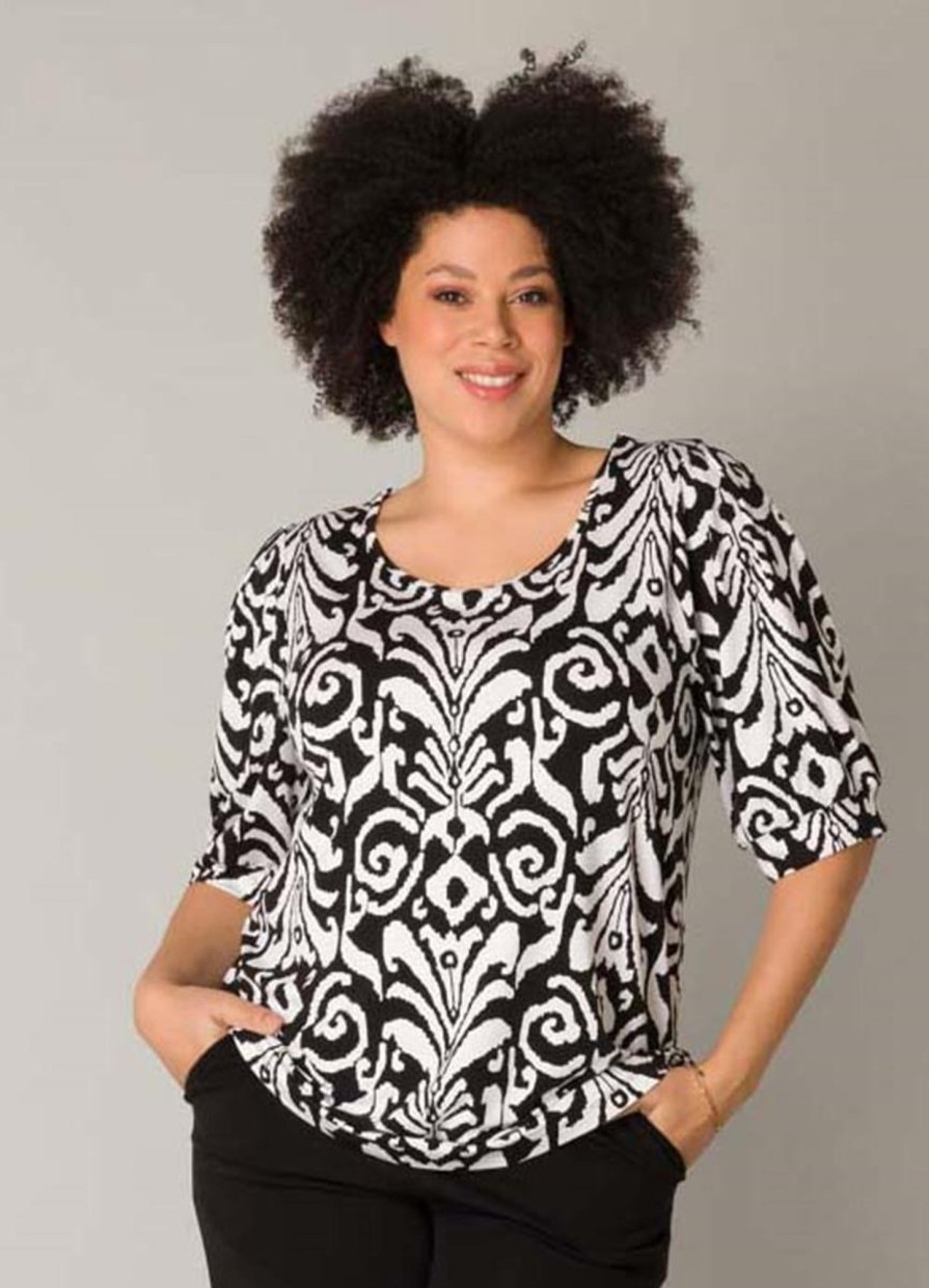 Shirts En Tops | Yesta Yesta Shirt Hanne A004499 - 1001 Black/White