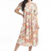 Jurken En Rokken | Orientique Orientique Dress Giza 81264 - Multi Print