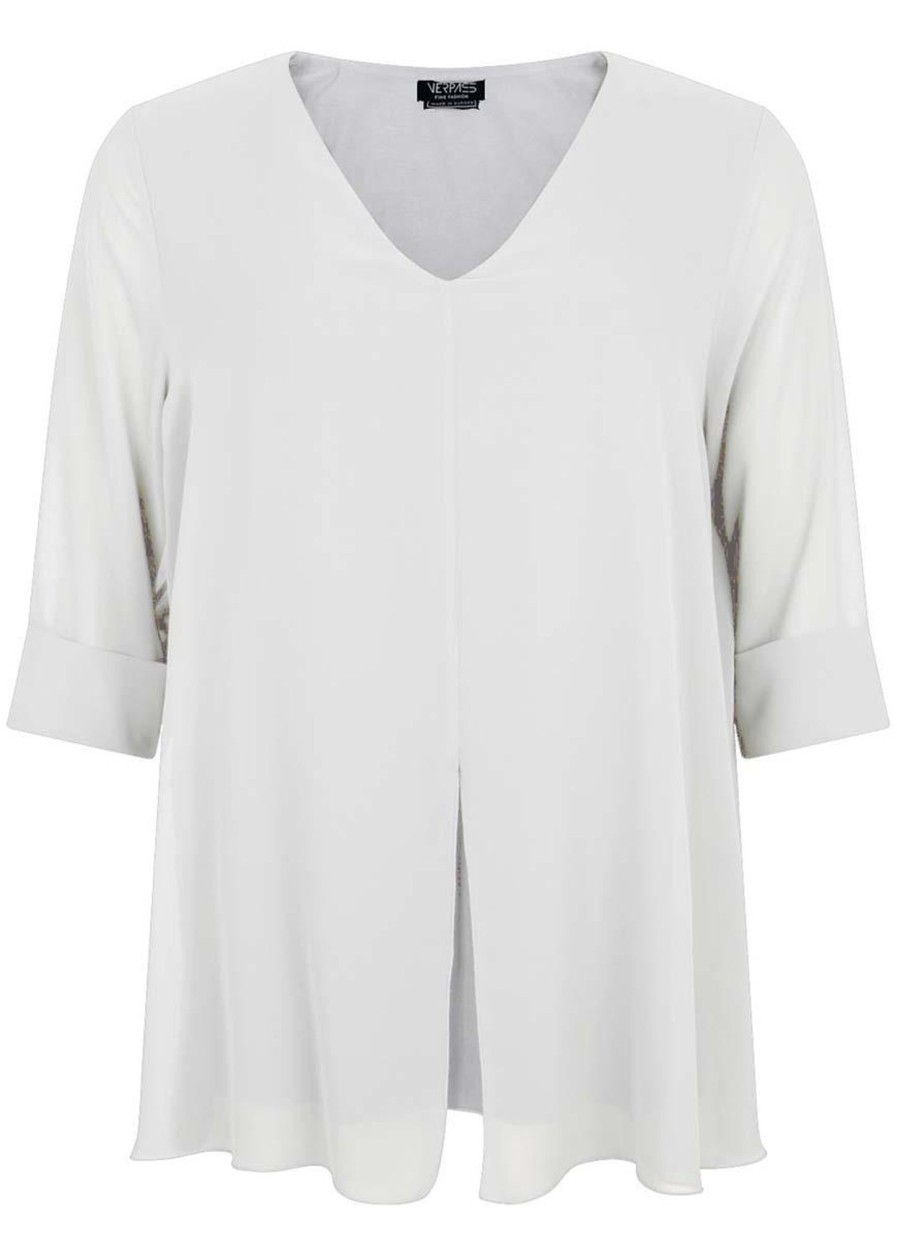 Blouses En Tunieken | Verpass Verpass Blouse 3052-12 Ecru