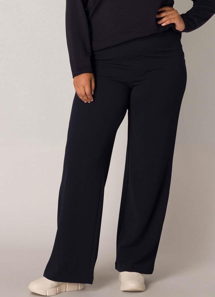 Base Level Curvy | Base Level Curvy Base Level Curvy Broek Arah 092 - 2010 Dark Blue