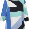 Blouses En Tunieken | Via Appia Due Via Appia Due Blouse 2411916 - 573 Marine Multi