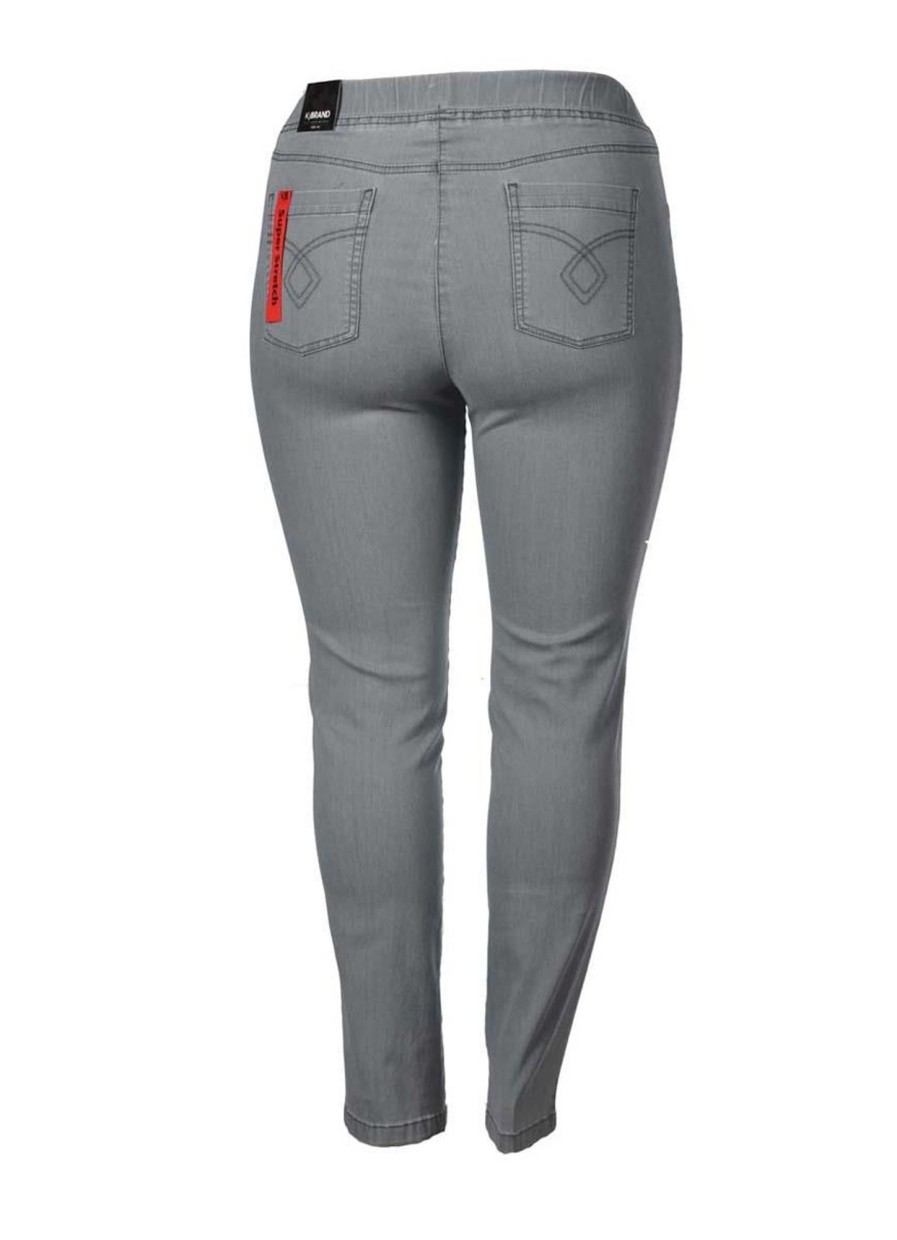 Kjmaatjemeer Basics Broeken | maatjemeer Kjbrand Jegging Jenny 23473-6244-703 Grijs