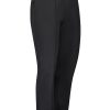 Travelstof Kleding Grote Maten | Plusbasics Plusbasics City Pants 7/8 Travel 10201063 - 406 Black