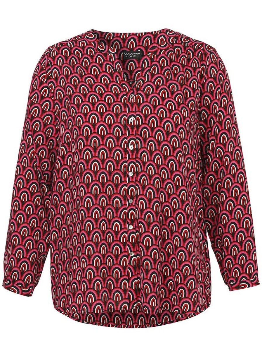 Blouses En Tunieken | Via Appia Due Via Appia Due Blouse 2421940 - 353 Rood