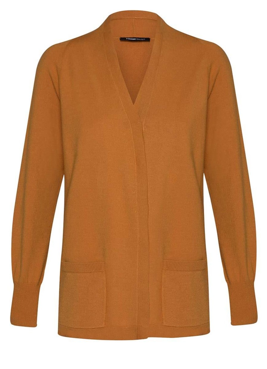 Truien En Vesten | maatjemeer Frank Walder Vest 621056 Cognac