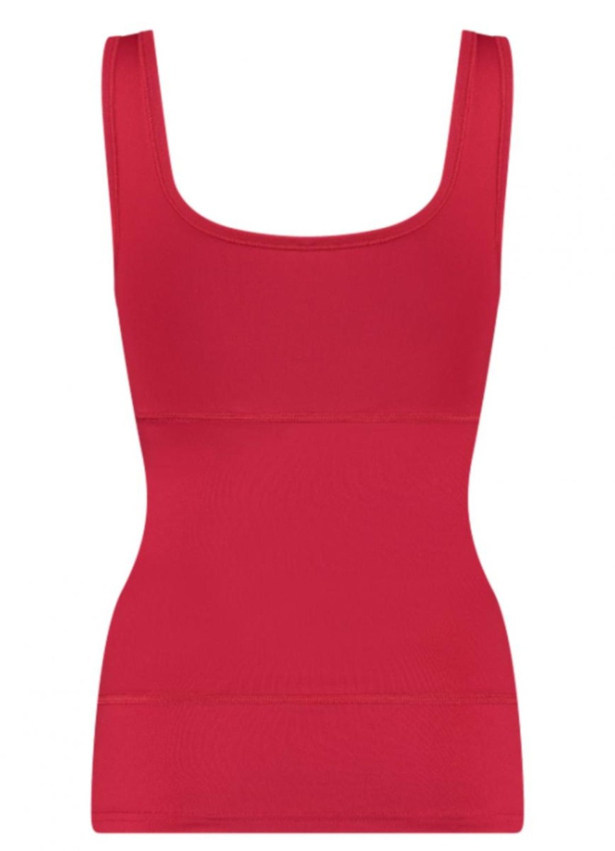 Ondermode | Rj Bodywear Rj Bodywear Shape Shirt 32-033-229 Rood