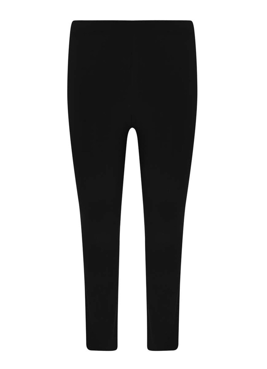 Yoek Basics | Yoek Yoek Pantalon Dolce B5503-210 Zwart