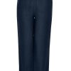 Yoek Basics | Yoek Yoek Broek Long Linen B5521 - 230 Navy