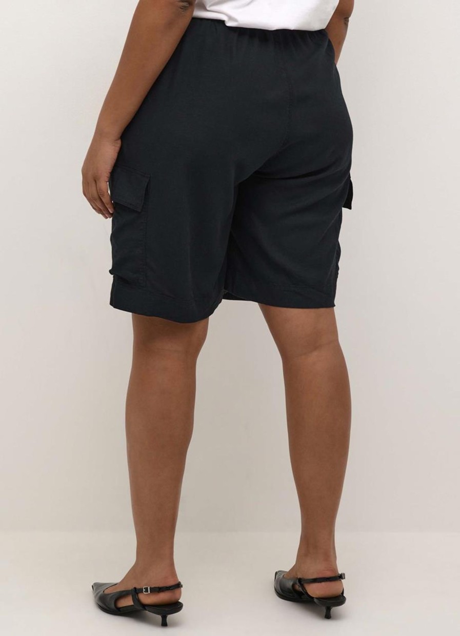 Kaffe Curve Basics | Kaffe Curve Kaffe Curve Short Mille 10582217 - 100121 Black Deep