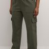 Kaffe Curve Basics | Kaffe Curve Kaffe Curve Cargo Pants Nana 1058211 - 190511 Grape Leaf