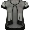 Truien En Vesten | Doris Streich Doris Streich Vest 378188-99 Zwart