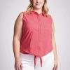 Blouses En Tunieken | Exxcellent Exxcellent Blouse Ciara 23Zfqe06 - 307 Geranium