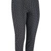 Travelstof Kleding Grote Maten | Plusbasics Plusbasics Pants 7/8 Travel 18201063 - 204 College Dot