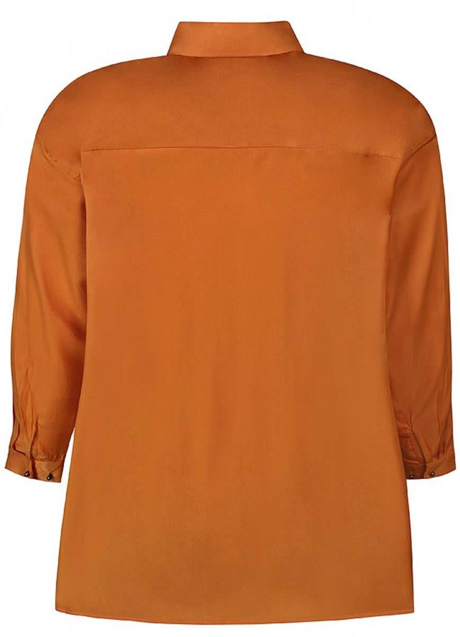 Blouses En Tunieken | Zhenzi Zhenzi Blouse Legacy 2808254 - 2388 Apricot Orange