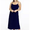 Yoek Basics | maatjemeer Yoek Jurk Spaghetti Elastic Waist Dolce B7050 - 230 Navy