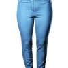 Kjmaatjemeer Basics Broeken | maatjemeer Kjbrand Jegging Jenny 23473-6244 608 Lichtblauw