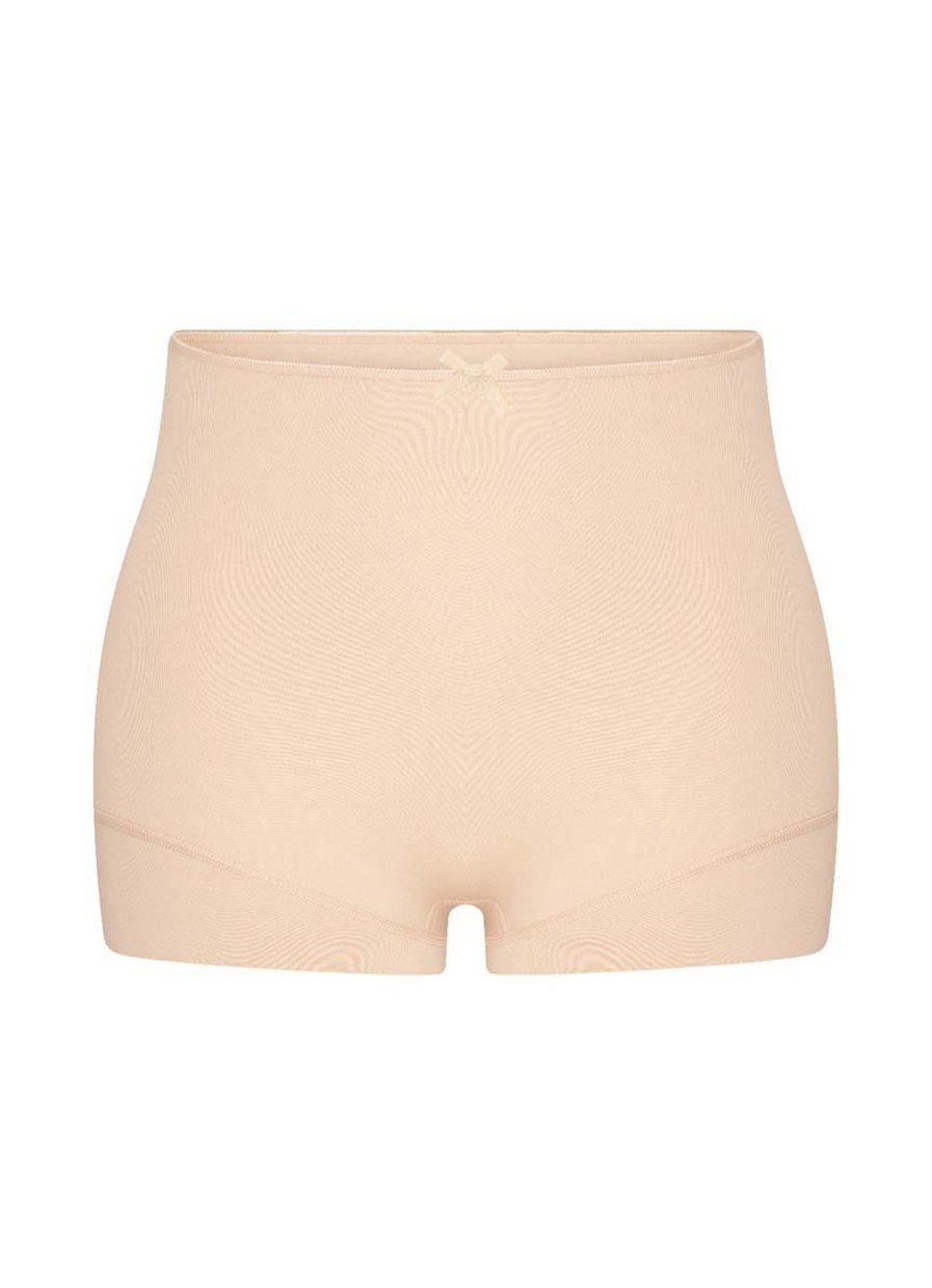 Ondermode | Rj Bodywear Rj Bodywear Short High Waist 31-020-302 Nude