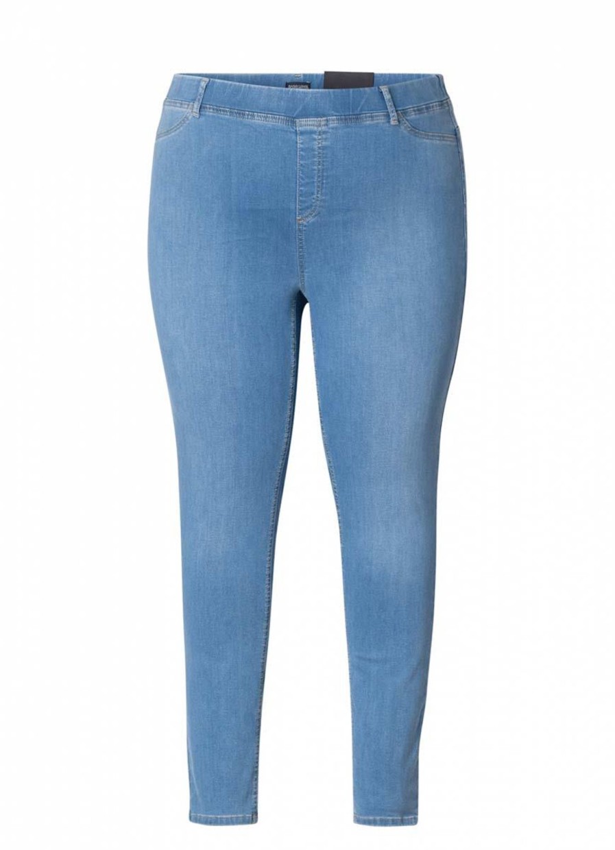 Base Level Curvy | Base Level Curvy Base Level Curvy Jegging Tessa 008 Light Blue