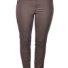 Kjmaatjemeer Basics Broeken | maatjemeer Kjbrand Jegging Jenny 23473-6244-713 Bruin