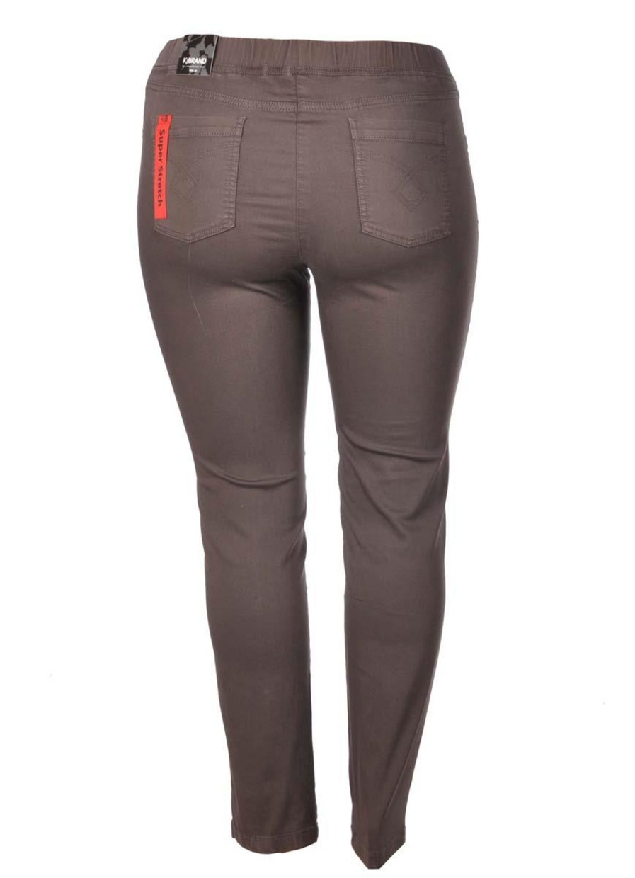 Kjmaatjemeer Basics Broeken | maatjemeer Kjbrand Jegging Jenny 23473-6244-713 Bruin