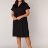 Base Level Curvy | Base Level Curvy Base Level Curvy Jurk Yenna 083 Black