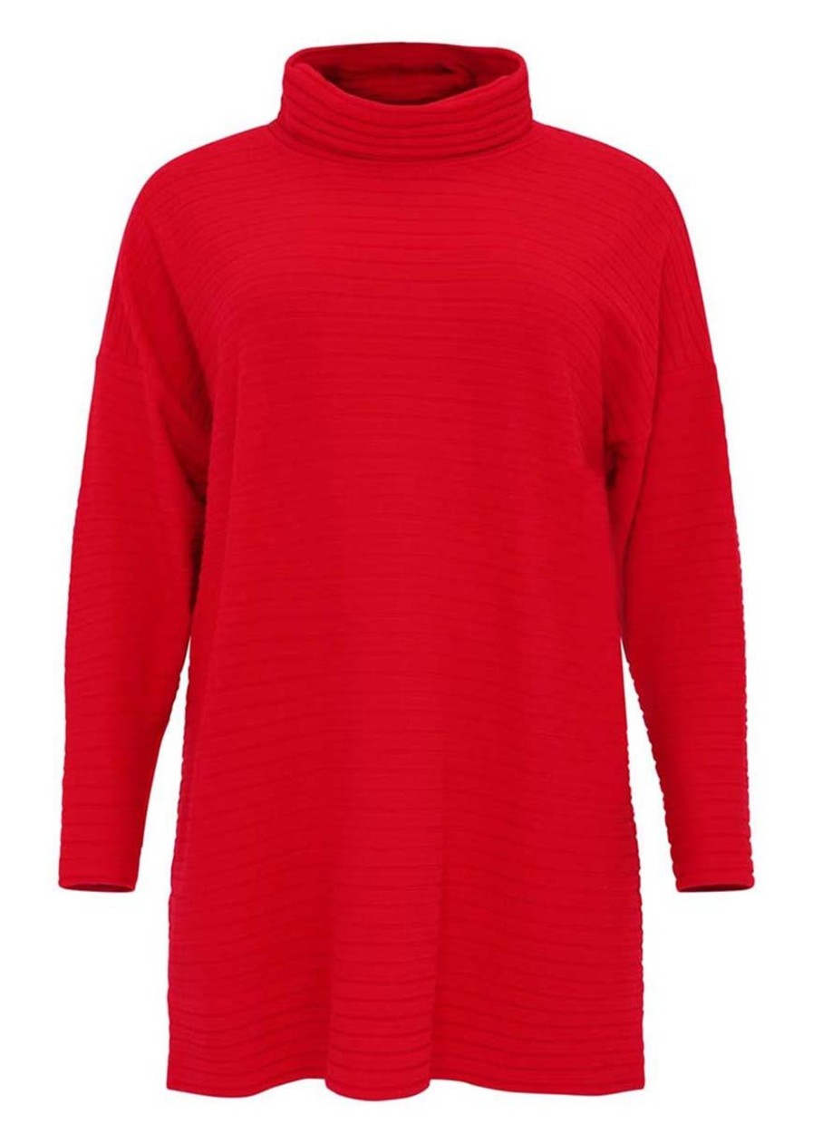 Truien En Vesten | Yoek Yoek Pullover High Neck Rib 1302908