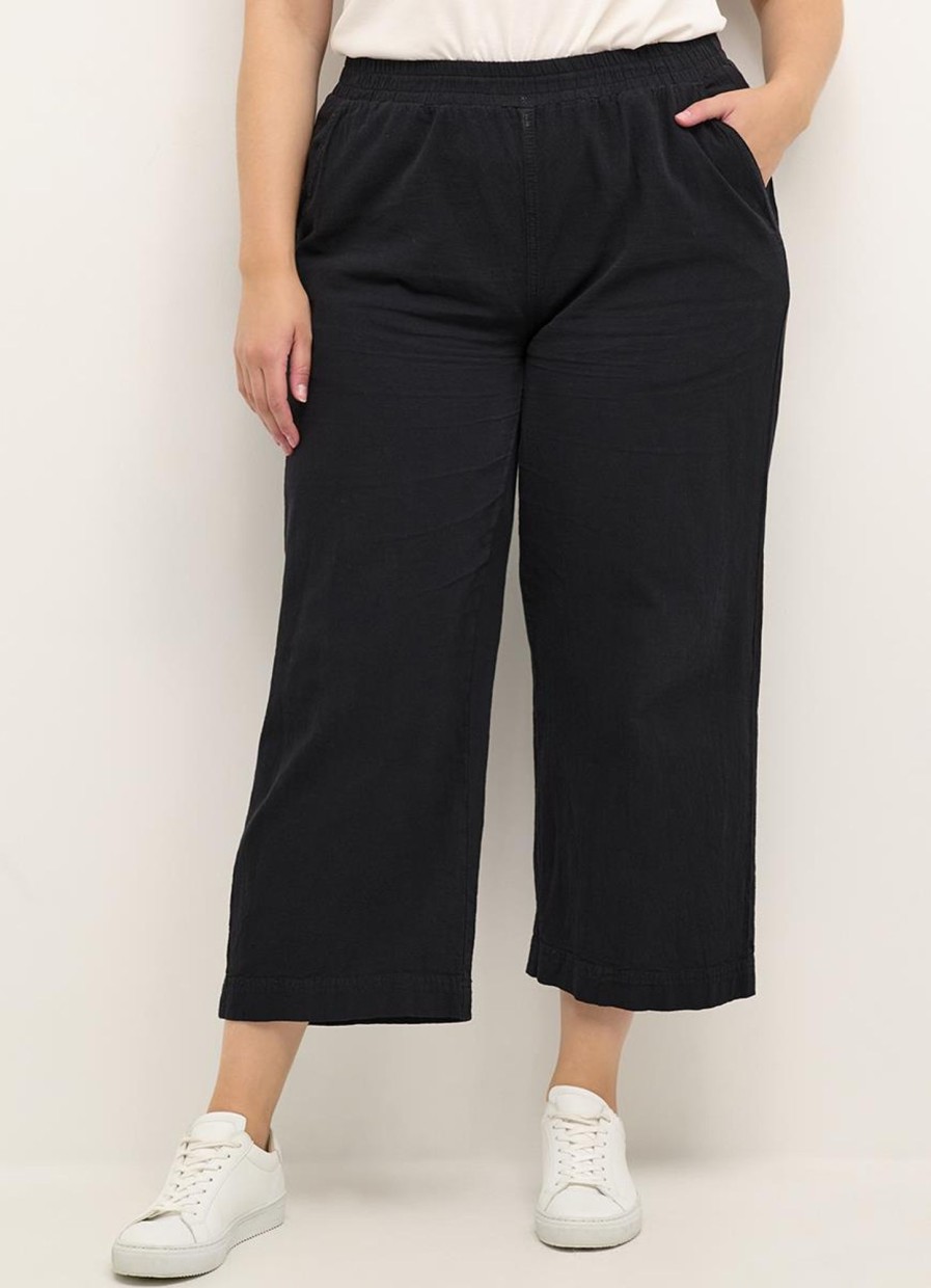 Kaffe Curve Basics | Kaffe Curve Kaffe Curve Culotte Nana 10581488 - 100121 Black Deep