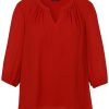 Blouses En Tunieken | Via Appia Due Via Appia Due Blouse 2421760 - 350 Rood