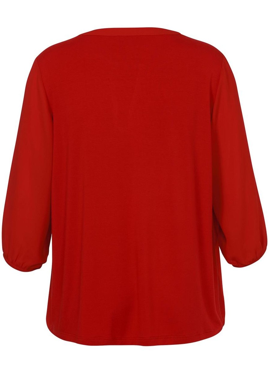 Blouses En Tunieken | Via Appia Due Via Appia Due Blouse 2421760 - 350 Rood