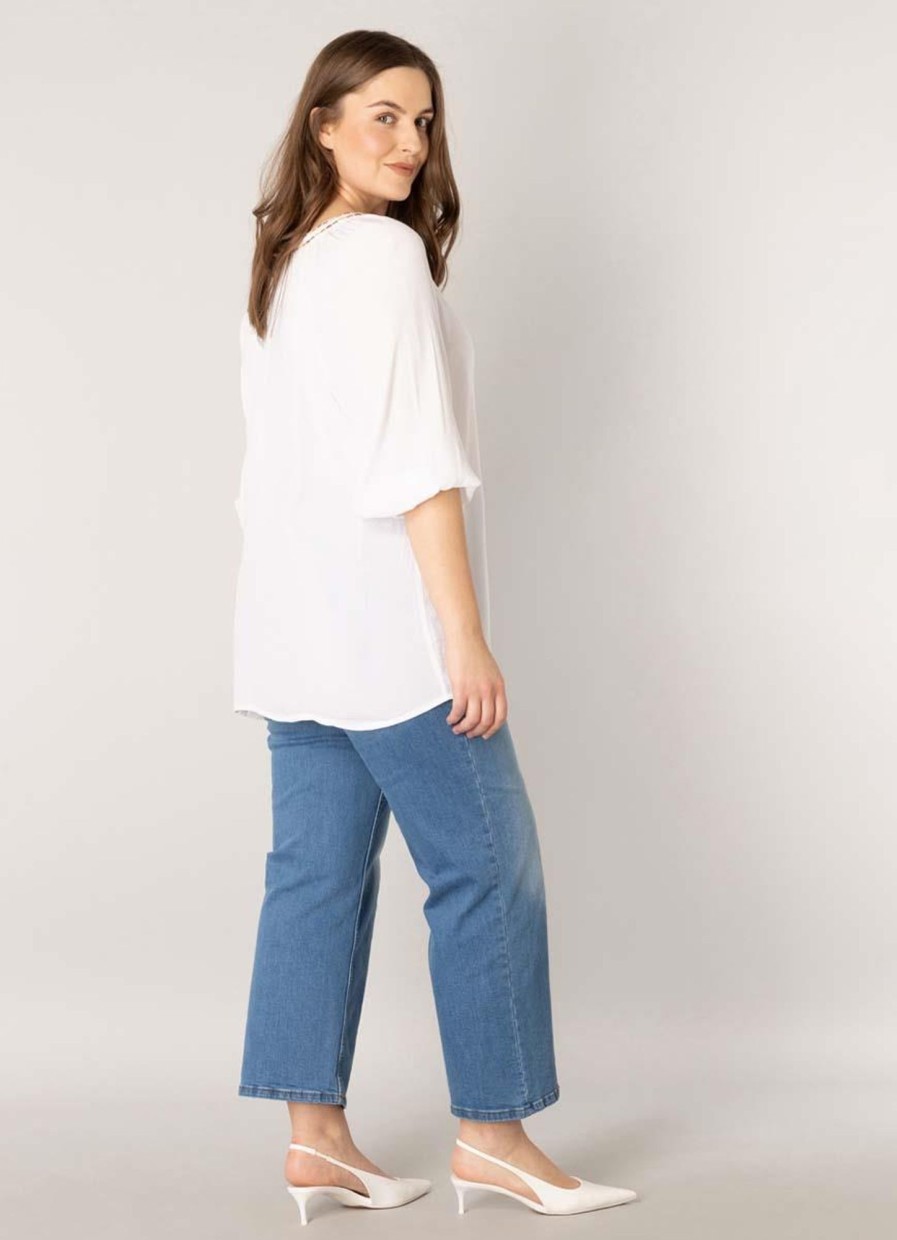 Shirts En Tops | Yesta Yesta Top Yanieke A004360 - 009 Off White