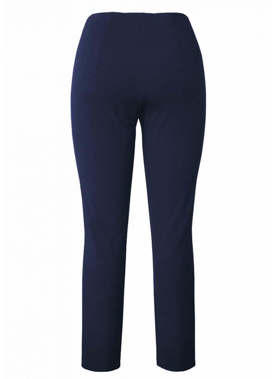 Adelina Basics | Adelina Adelina Pantalon Pamela Pull On 979607-3489-02 Marine