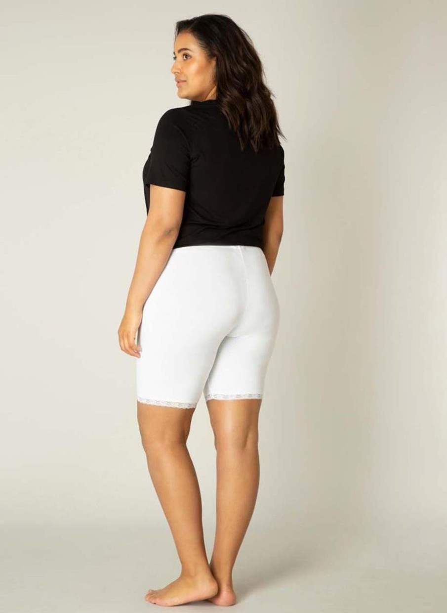 Base Level Curvy | Base Level Curvy Base Level Curvy Ava Legging Short 010 White