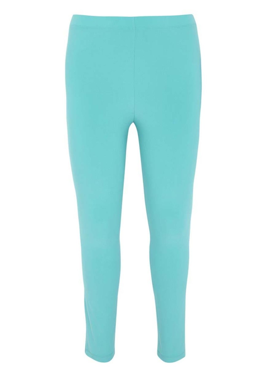 Yoek Basics | maatjemeer Yoek Loretta'S Xtra Slim Trousers Dolce L955585-233 Turquoise