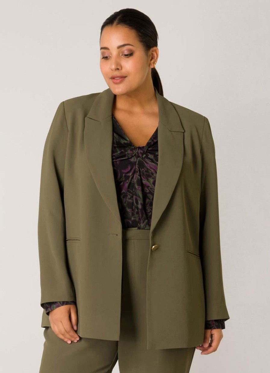 Blazers | Yesta Yesta Blazer Vera-Linn A004160- 14002 Army