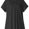 Base Level Curvy | Base Level Curvy Base Level Curvy Shirt Yokia 004 Black