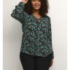 Blouses En Tunieken | Kaffe Curve Kaffe Curve Marca Ami Blouse 10581684 - 106432 Bluebird Flower