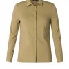 Travelstof Kleding Grote Maten | Yesta Yesta Blouse Vedita Travel Essential A003966 Army