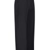 Plusbasics Basics | Plusbasics Plusbasics Pants Wide Travel 10 202 284-406 Zwart